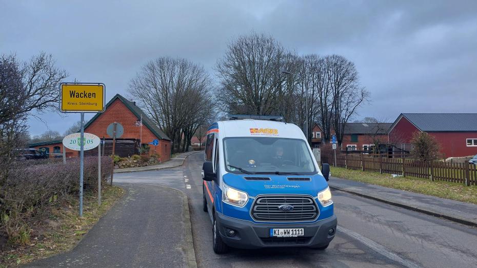 Wunschfahrt nach Hause über den Kanal